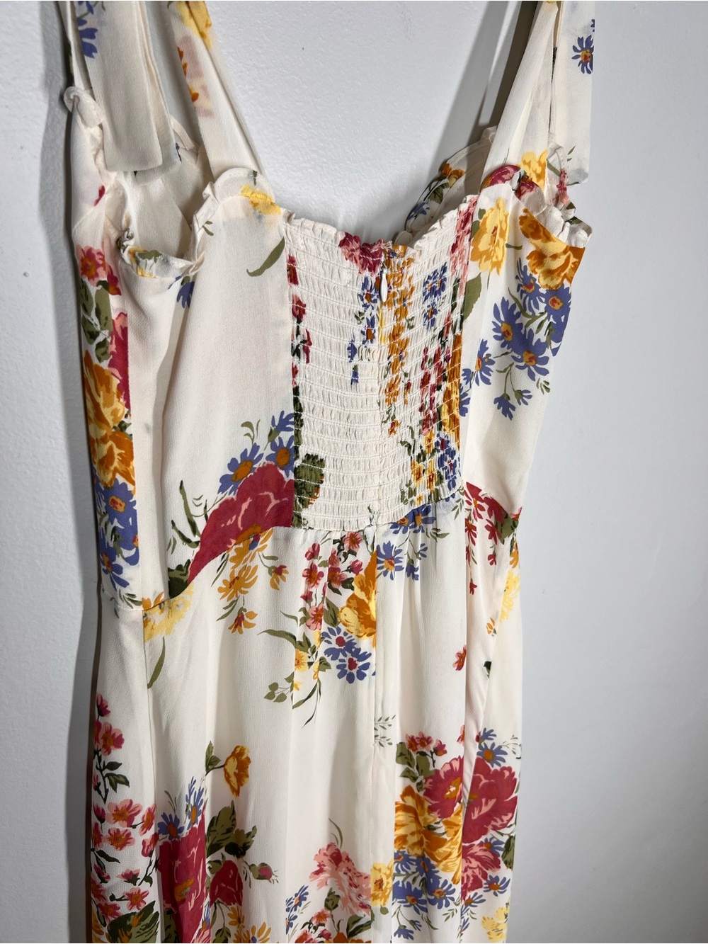 NEW Reformation Nikita Dress Bouquet Floral Sz 4 - Picture 5 of 7